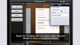 Syncing with Toodledo [upl. by Yaned879]