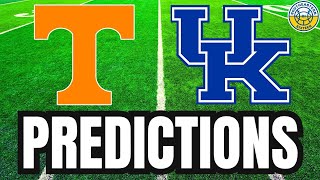 Tennessee vs Kentucky PREDICTIONS  2024 College Football Predictions [upl. by Suiraj859]