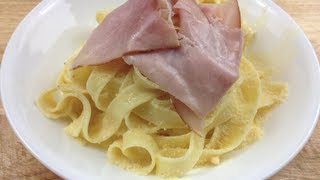 PASTA CARBONARA  15min Dinner Recipe [upl. by Valma]