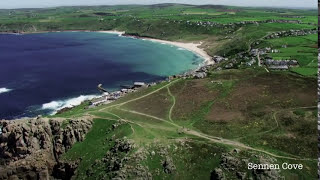 Aerial views of West Cornwall [upl. by Nutter490]