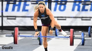 Individual Clean amp Jerk Speed Ladder  2018 CrossFit Games [upl. by Derrej]