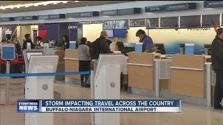 Travel issues ahead of monster storm [upl. by Kester551]