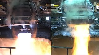 SLS RS25 Engine Test 16 January 2018 [upl. by Jaco]