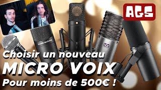 Choisir un micro studio pour le chant à moins de 500€ [upl. by Aneej53]