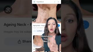 Moisturize Your Neck skincare skincareroutine [upl. by Ursuline519]