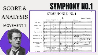 Mahler  Symphony no1 quotTitanquot movement 1 Score and Analysis [upl. by Ielerol]