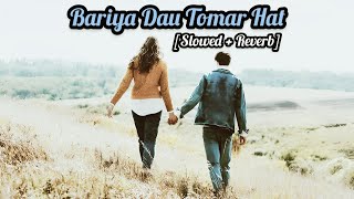 Bariya Dau tomar Hatবাড়িয়ে দাও তোমার হাত  Slowed  Reverb  Sanjoy Official Music [upl. by Zamir]