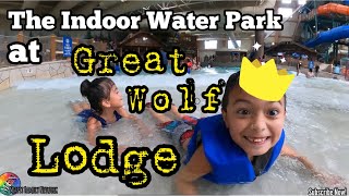 GREAT WOLF LODGE Indoor WATER PARK  Poconos Mountains PA Pennsylvania  Full POV Tour Experience [upl. by Idnahr601]