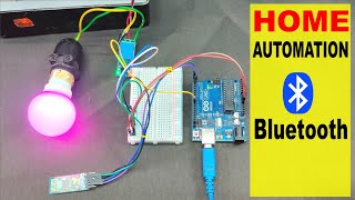 Home Automation using Arduino Bluetooth  Manual and Smartphone Control  Android Control Automation [upl. by Jaymee]