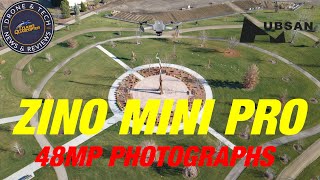 Hubsan Zino Mini Pro 48 MP Photo Test At Kleiner Park [upl. by Ettenirt]