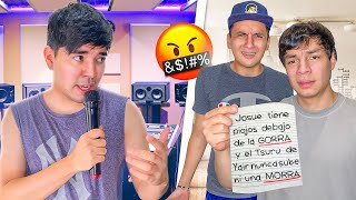 ME RETIRO DE YOUTUBE PARA DEDICARME A LA MÚSICA amp ASÍ REACCIONÓ YAIR17 Y JOSUE 😭 [upl. by Tedmann839]