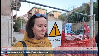 Nuova manifestazione a Scilla in difesa dellOspedale [upl. by Malinde]