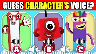 Can You Guess The NUMBERBLOCKS Voice In 10 Seconds  Number Blocks Animation Quiz [upl. by Nodnal66]