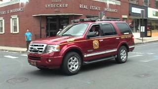 2012 Nyackny Fire Department Chiefs Inspection Parade part 3 of 3 [upl. by Nnylf]