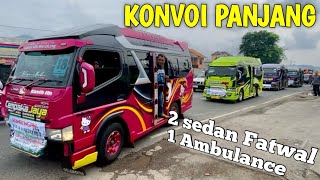 Puluhan Unit Dikawal 2 Patwal dan 1 Ambulance Konvoi Cempaka Jaya Bikin Heboh Jalur [upl. by Aylmar774]