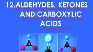 Aldehyde ketone and carboxylic acid class 12 [upl. by Amalie]