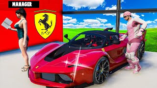 Stealing Every Ferrari from the Dealership in GTA 5 [upl. by Bicknell]