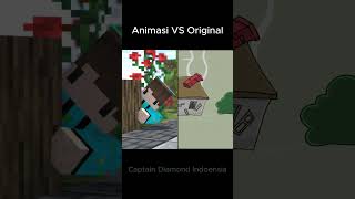 Animasi VS Original Teguh jahil banget ftTeguhSugianto  Minecraft Animasi [upl. by Lance]