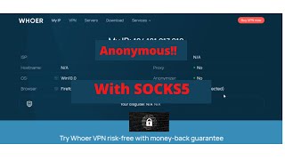 How To Browse Anonymous On Firefox Using SOCKS5 [upl. by Widera]