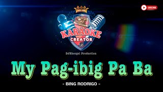 May Pagibig Pa Ba  Bing Rodrigo  KARAOKE CREATOR STUDIO cover lyrics karaoke songs yt [upl. by Ecyak]