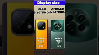 Realme narzo 70 turbo vs Realme narzo 70 pro comparison Best 5g mobile under 15000 [upl. by Einavoj124]