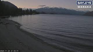 Lake Wānaka webcam sponsored by Bayleys Wanaka [upl. by Yoko]