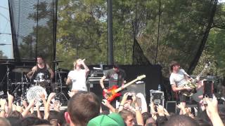 Chiodos  Thermacare live at Riot Fest 2012 [upl. by Moguel411]