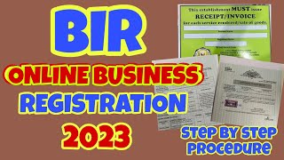 How to register ONLINE BUSINESS to BIR 2023  Paano iregister sa BIR Ang online business [upl. by Camella]