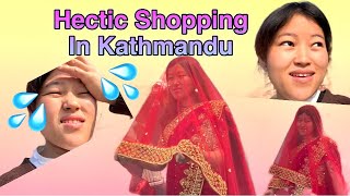 Kathmandu ko Dhulo ra Shopping le Jhandai Mariyo😭P♾️L wedding SeriesVlog08Yunchona Vlog [upl. by Florencia]