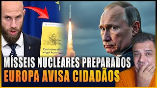 EUROPA pede aos CIDADÃOS para se PREPARAREM para o quotARMAGEDOM NUCLEARquot  RÚSSIA PRONTA [upl. by Aleibarg]