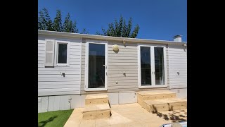 Trigano Evolution 29 Mobile Home For Sale On Camping Almafra Campsite in Benidorm  £75000 [upl. by Ruffin]