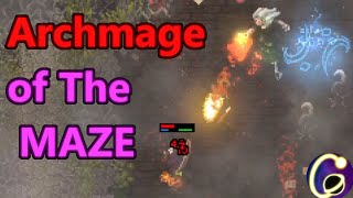 MALGARS MAZE Archmage Boss Fight  Hammerwatch II [upl. by Ursala146]