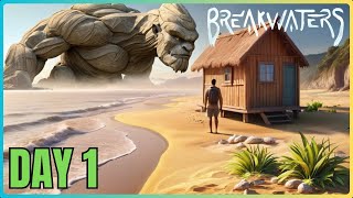 Island Survival with Intense Titan Battles  Breakwaters Gameplay [upl. by Clardy]