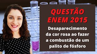 Enem 2015  Funções inorgânicas  quot Em um experimento colocou se água até a metade [upl. by Andris]