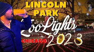 Lincoln Park Zoo Lights 2023 🎄 4K ☃️ Spectacular Holiday Light Show Chicago [upl. by Suez537]