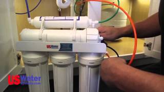 Reverse Osmosis Installation quotHow Toquot  US Water Systems [upl. by Leen]