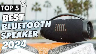 Top 5 Best Bluetooth Speakers 2024  Best Portable Speakers 2024 [upl. by Butterworth]