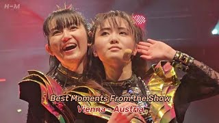 BABYMETAL  Vienna  Best Moments From the Show  Babymetal  Tour in Europe Moments  ベビメタル [upl. by Nodab]