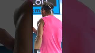 Rafael Nadal HITS ball girl [upl. by Jyoti]