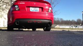 3quot Magnaflow Exhaust with kooks LT 2006 Pontiac GTO [upl. by Aliuqahs]