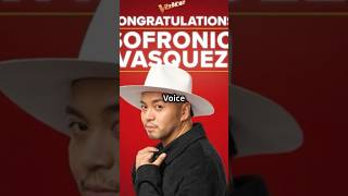 Meet Sofronio Vasquez The Voice Season 26 Star thevoice [upl. by Florrie779]