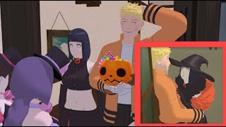 naruto x hinata Halloween in Konoha A Uzumaki Family English Dub [upl. by Kauffman]