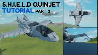 Plane Crazy  SHIELD Quinjet Tutorial Part 3 [upl. by Whitver]