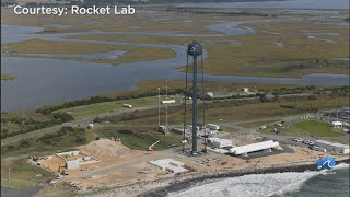 New launch pad at Wallops Island to host Rocket Labs mediumlift rocket Neutron [upl. by Vassell]