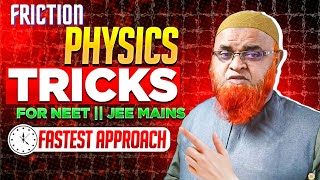 Friction class 11  NEET and JEE mains Physics [upl. by Arelc997]