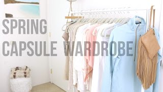 Spring Capsule Wardrobe [upl. by Jemina]