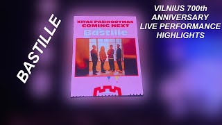 BASTILLE  Vilnius 700th Anniversary Live Performance HIGHLIGHTS  MDProduction [upl. by Leaffar638]