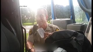 Truck Driver Turns the Tables on Illinois State Trooper [upl. by Queridas]