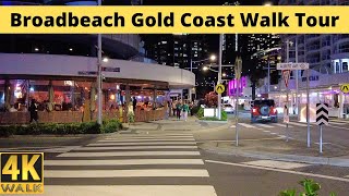 Broadbeach Gold Coast 🇦🇺 4K Walk Tour 🌴 [upl. by Urien]