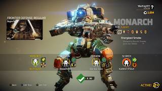 The Joys Of Monarch Level 20  Frontier Defense  Titanfall 2 [upl. by Kcirreg]